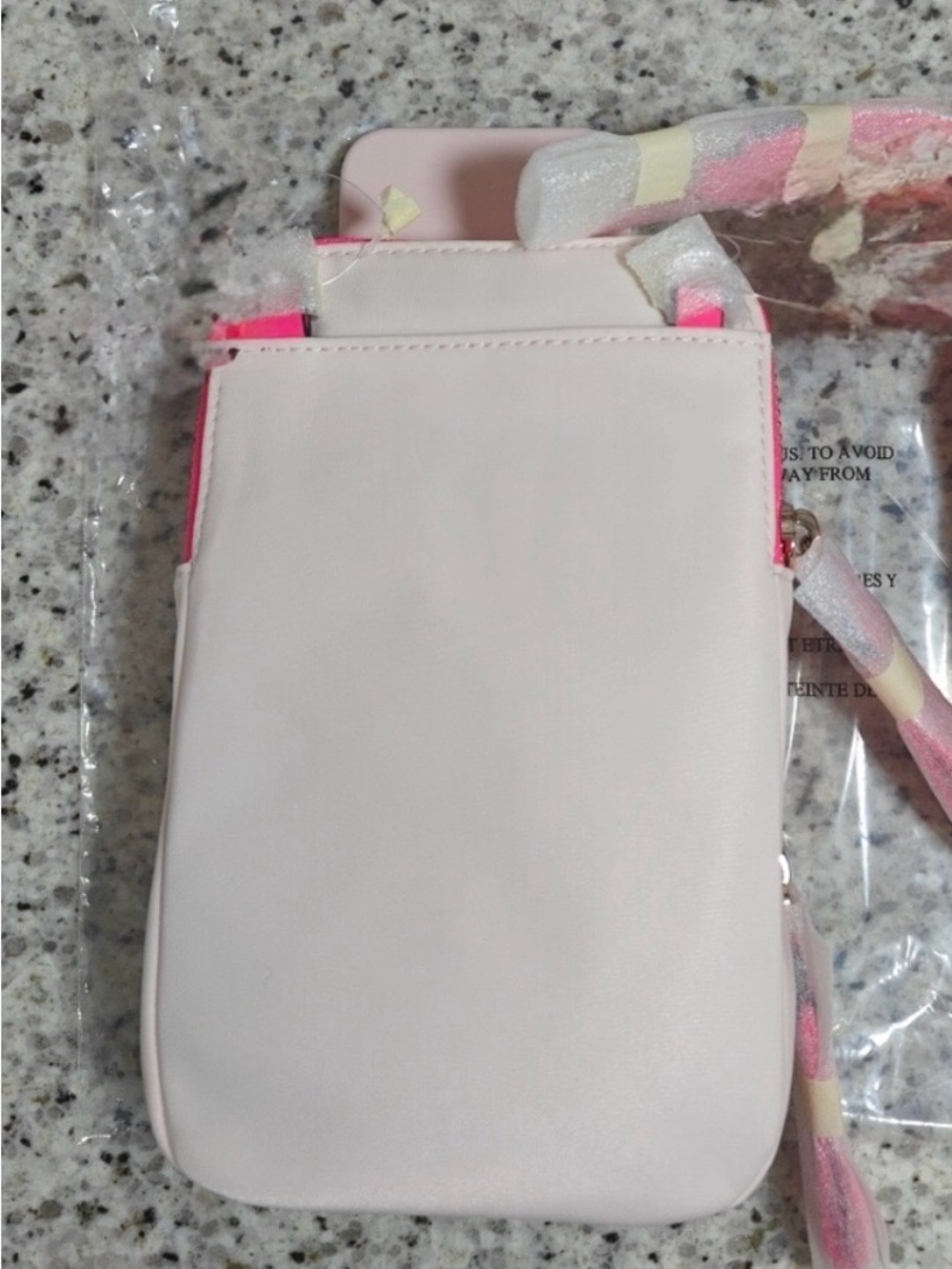 kate spade Hot Pink and Cream Chelsea Crossbody Bag - Picture 4 of 4